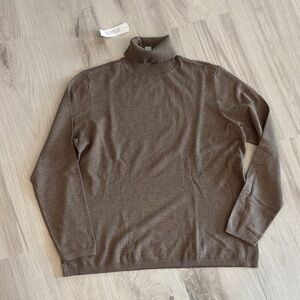 Chico's Brown Turtleneck Sweater